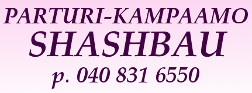 parturi-kampaamo Shashbau logo